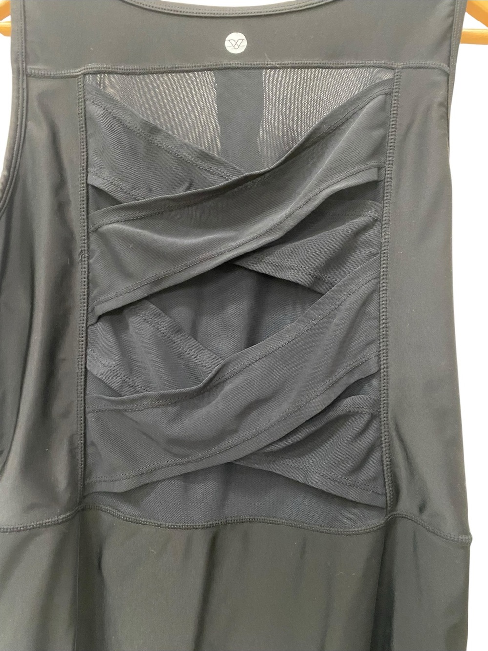 Lane Bryant Livi Active Black Front-Zip One-Piece Swimsuit size 16 1X Swim Suit - Picture 3 of 10